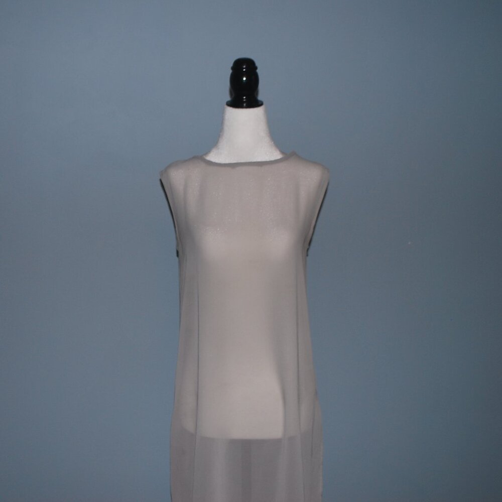 ALLSAINTS Grey Slip Dress
